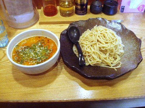 草庵＠新井薬師前-クリーミー担々つけ麺