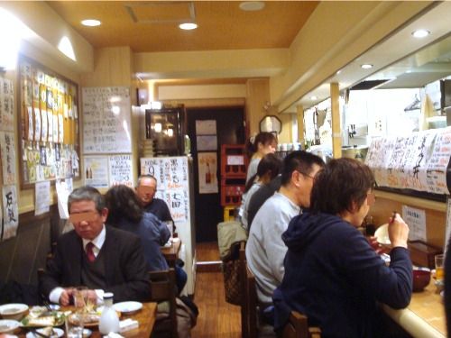 さかなの目玉＠中野-店内