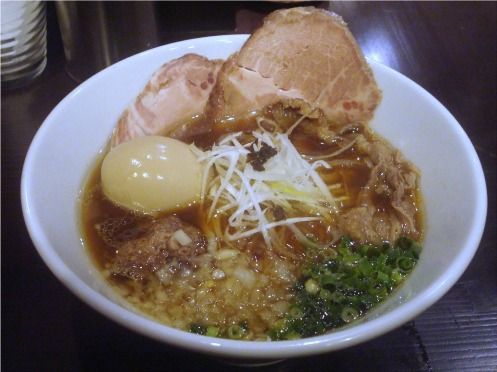 （得）牛醤油らぁ麺-嵐風＠新井薬師前