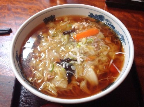 日清亭＠箱根湯本-サンマーメン