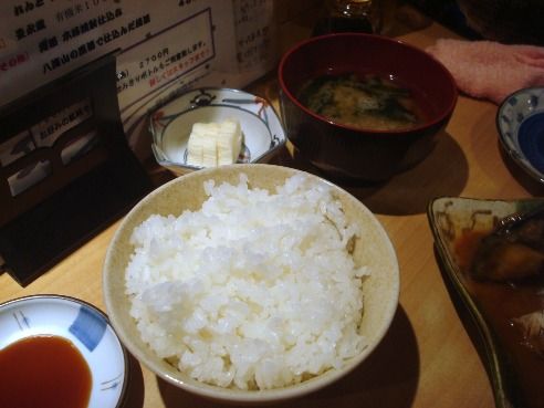 さかなの目玉＠中野-御飯セット