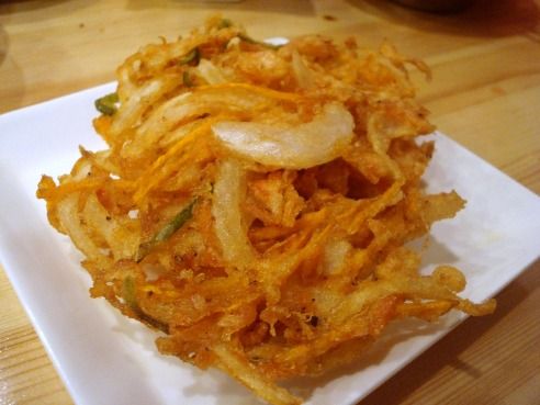 たなかや＠中野-野菜かき揚げ