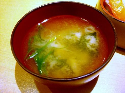 魚がし鮨＠江古田-味噌汁