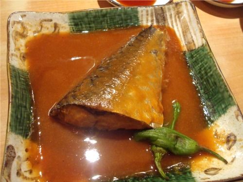 さかなの目玉＠中野-生さばのみそ煮