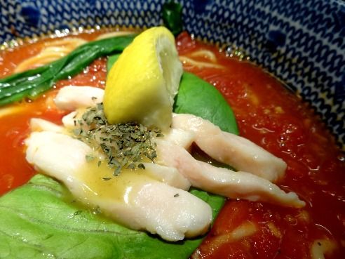 東京煮干屋本舗@中野-トマトらー麺