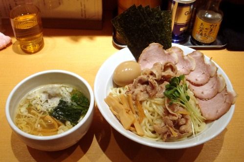 特全のせつけ麺（塩）-我武者羅＠幡ヶ谷
