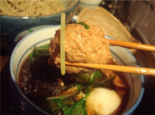 浅見製麺所＠中野-温玉肉団子そば