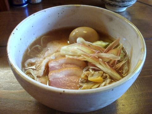 むろや＠新宿御苑前-アサリの冷やし麺