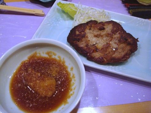 廣畑＠中野-つみれハンバーグ
