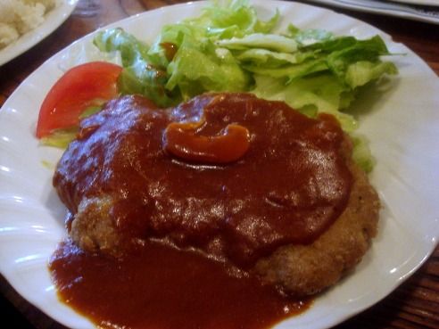 さぼうる2＠神保町-ハンバーグセット