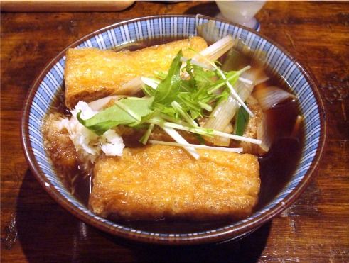 栃尾きつね蕎麦-浅見製麺所