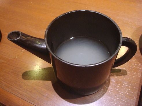 三宝庵＠中野-蕎麦湯