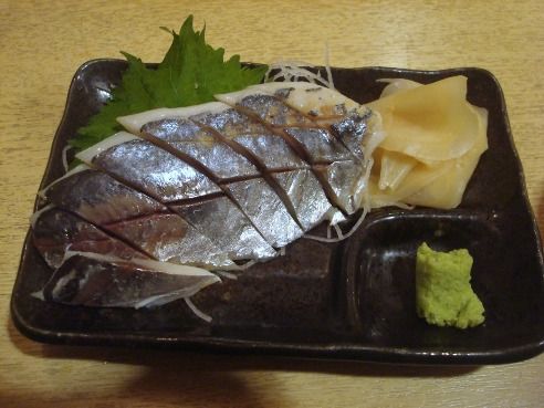 さかなの目玉＠中野-あじの酢漬け