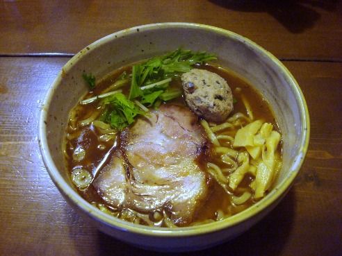 むろや@新宿御苑前-秋刀魚だしらーめん
