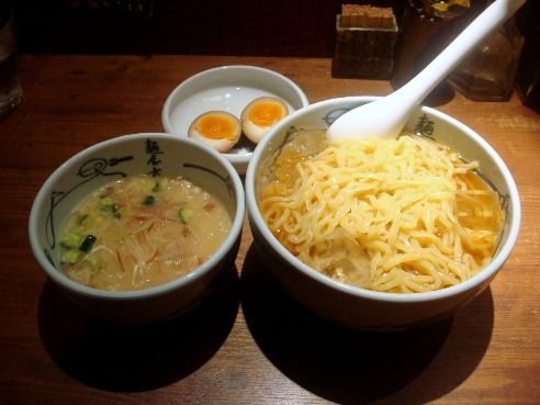 麺屋武蔵＠新宿-宮崎風冷汁つけ麺