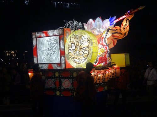 ねぶた@東北復興大祭典なかの
