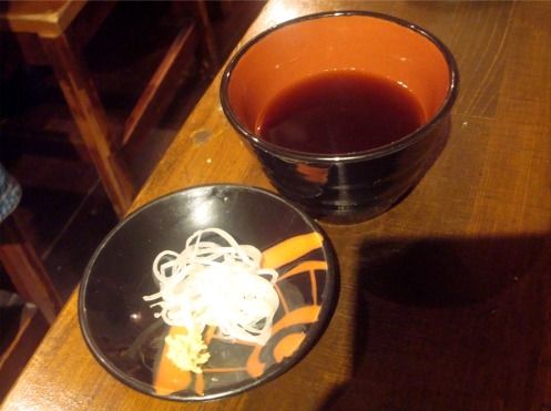 浅見製麺所@中野-蕎麦つゆ