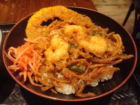 真希 中野北口店-かきあげ丼