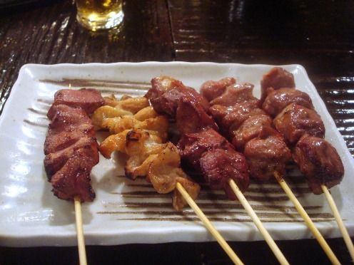 藤吉郎@新中野-焼き鳥盛り合わせ