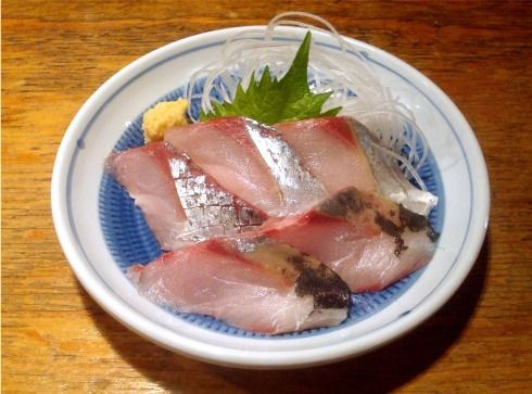 魚屋よ蔵@中野-鰤の刺身