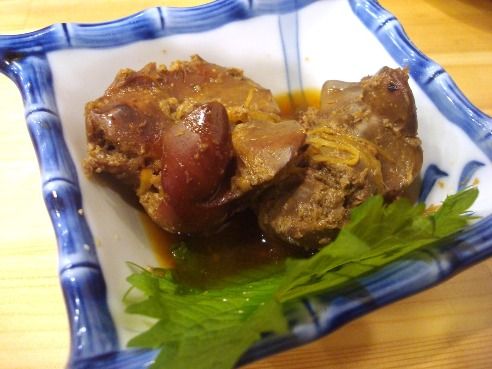 たなかや＠中野-鶏レバ煮