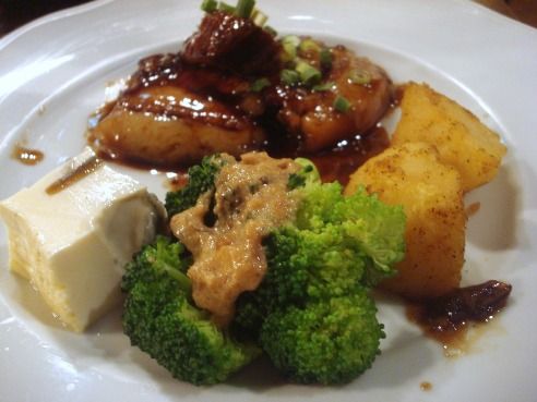 丹華麗＠中野-豚三枚肉の黒酢ソテー