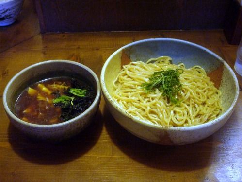 むろや@新宿御苑前-梅、海苔つけめん