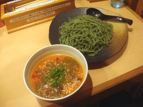 草庵＠新井薬師前-冷やしトマトつけ麺