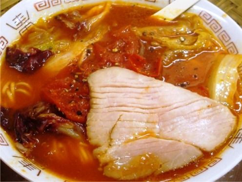 食堂七彩＠都立家政-トマトタンメン