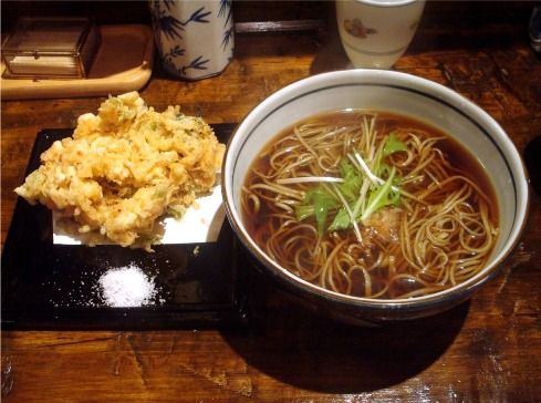 浅見製麺所-特製かきあげ蕎麦
