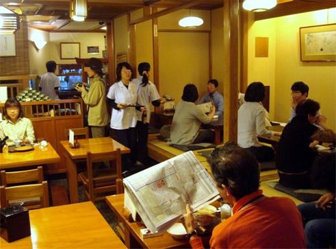 藪蕎麦＠上野広小路・湯島-店内