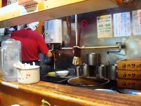 元祖一条流がんこラーメン＠池袋-店内