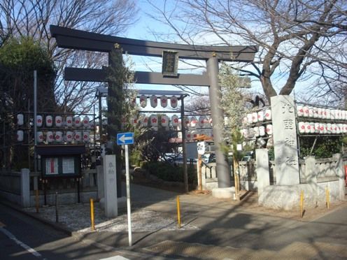 新井天神北野神社-鳥居
