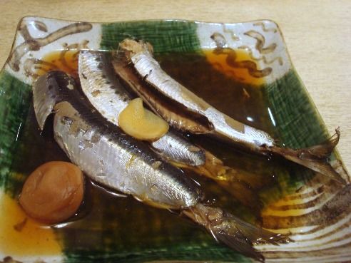 さかなの目玉＠中野-イワシの梅煮