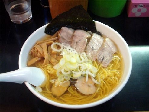 ロコ貝二層式スープの塩ラーメン