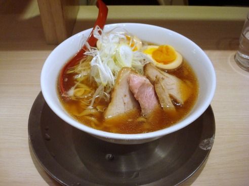 七彩@東京駅-特製喜多方らーめん(醤油味)