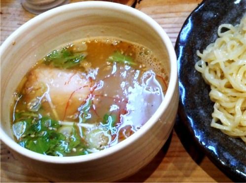 菜華＠中野-塩つけめん+味玉
