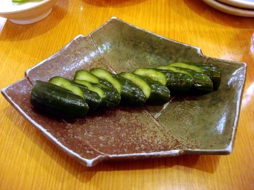 一軒め酒場-きゅうり一本漬け