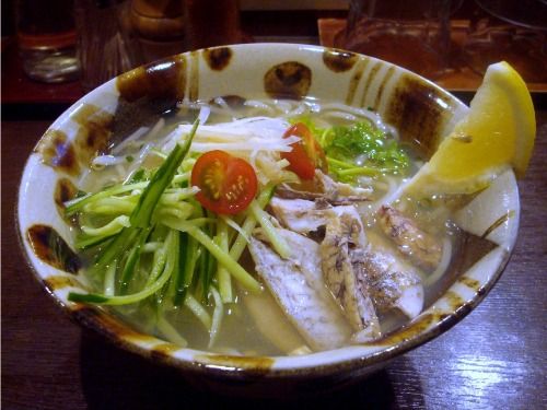 はやしまる@高円寺-鯵の冷やしそば
