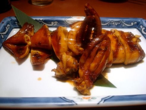 魚がし鮨@中野-ムギイカの柔らか煮