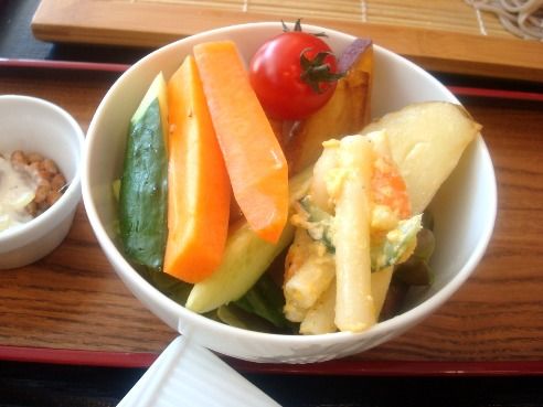 茨城マルシェ＠有楽町・銀座-サラダバーより