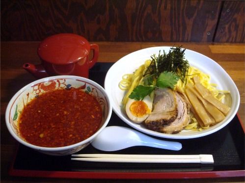 赤兎@下諏訪-にんにく辛醤油つけ麺