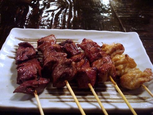 藤吉郎＠新中野-焼き鳥盛り合わせ