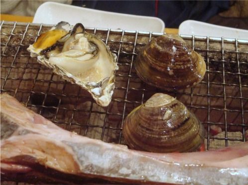 活貝！浜焼き盛り合わせ-中野ウロコ本店