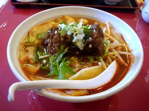 蘭美亭＠中野新橋-麻辣刀削麺