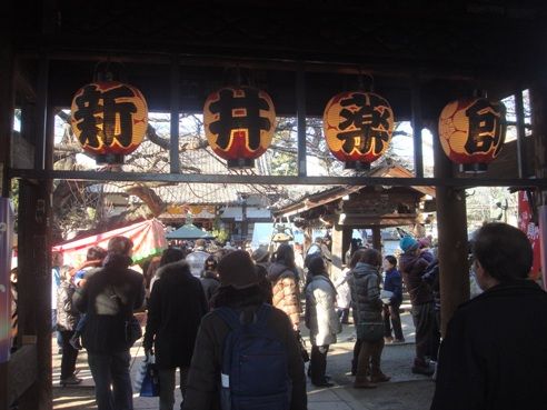 新井薬師 梅照院-提灯