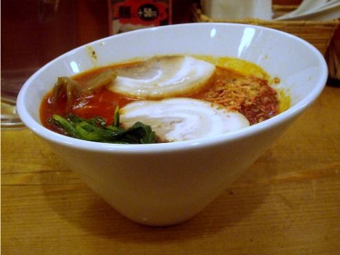 ほおずき＠中野-太肉担々麺