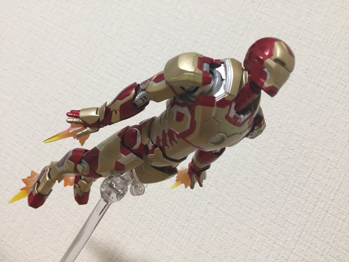 S.H.Figuarts「アイアンマン Mark42」レビュー : 喪系なかれら