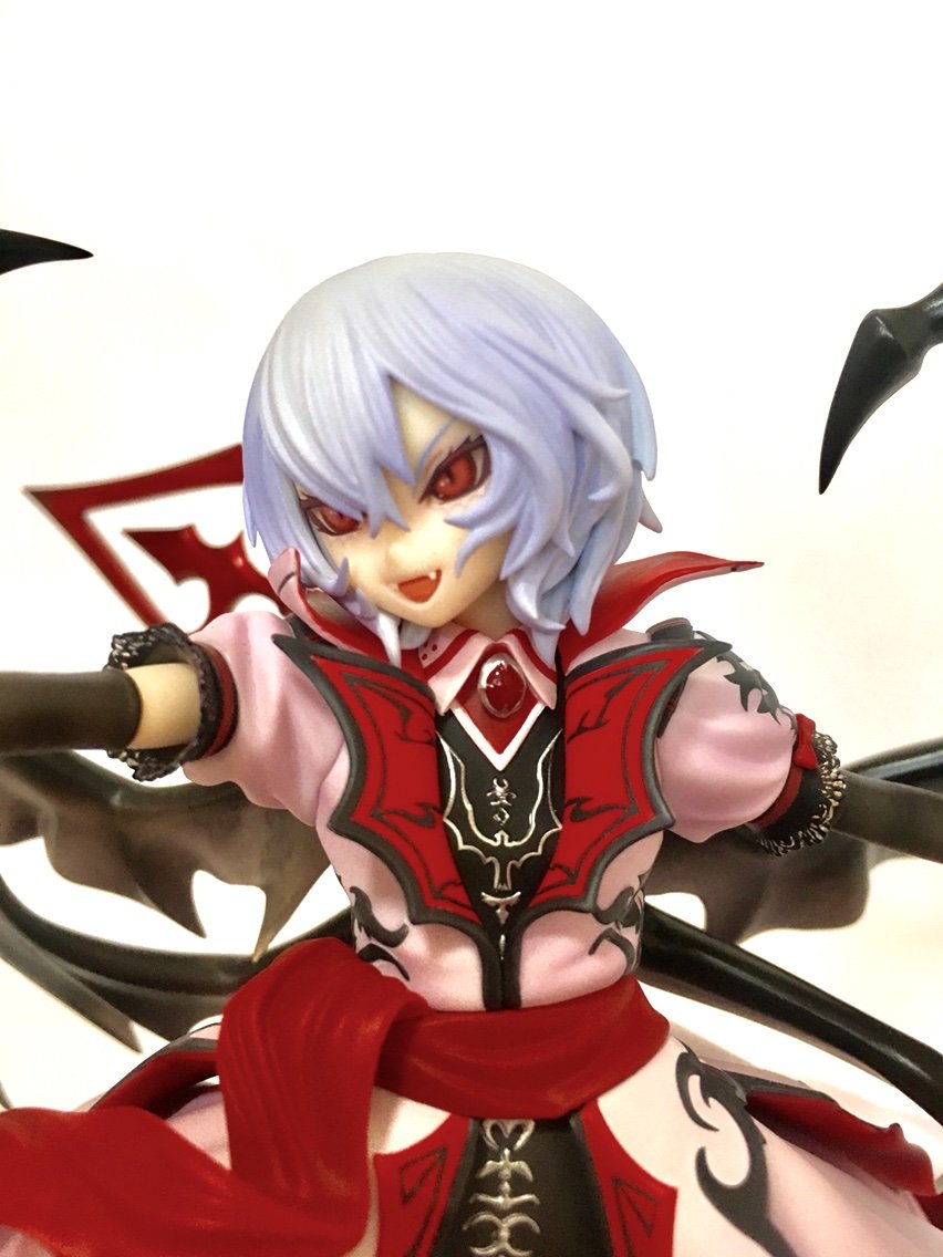 キューズq レミリア スカーレット 紅魔城伝説版 1 8スケールフィギュア レビュー 喪系なかれら キューズq レミリア スカーレット 紅魔城伝説版 1 8スケールフィギュア レビュー 喪系なかれら