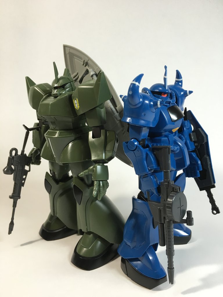 グフ&ゲルググ(ヴィッシュ・ドナヒュー専用機)」レビュー(後編